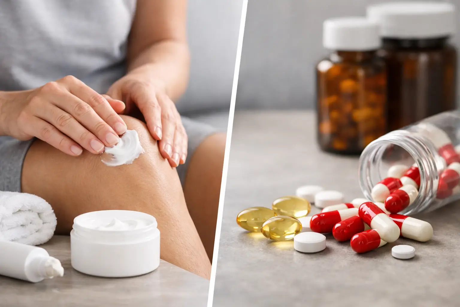 Topical Creams vs Capsules for Everyday Pain